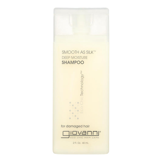 Giovanni Smooth As Silk Deep Moisture Shampoo - 2 Fl Oz - Case Of 12 | OnlyNaturals.us