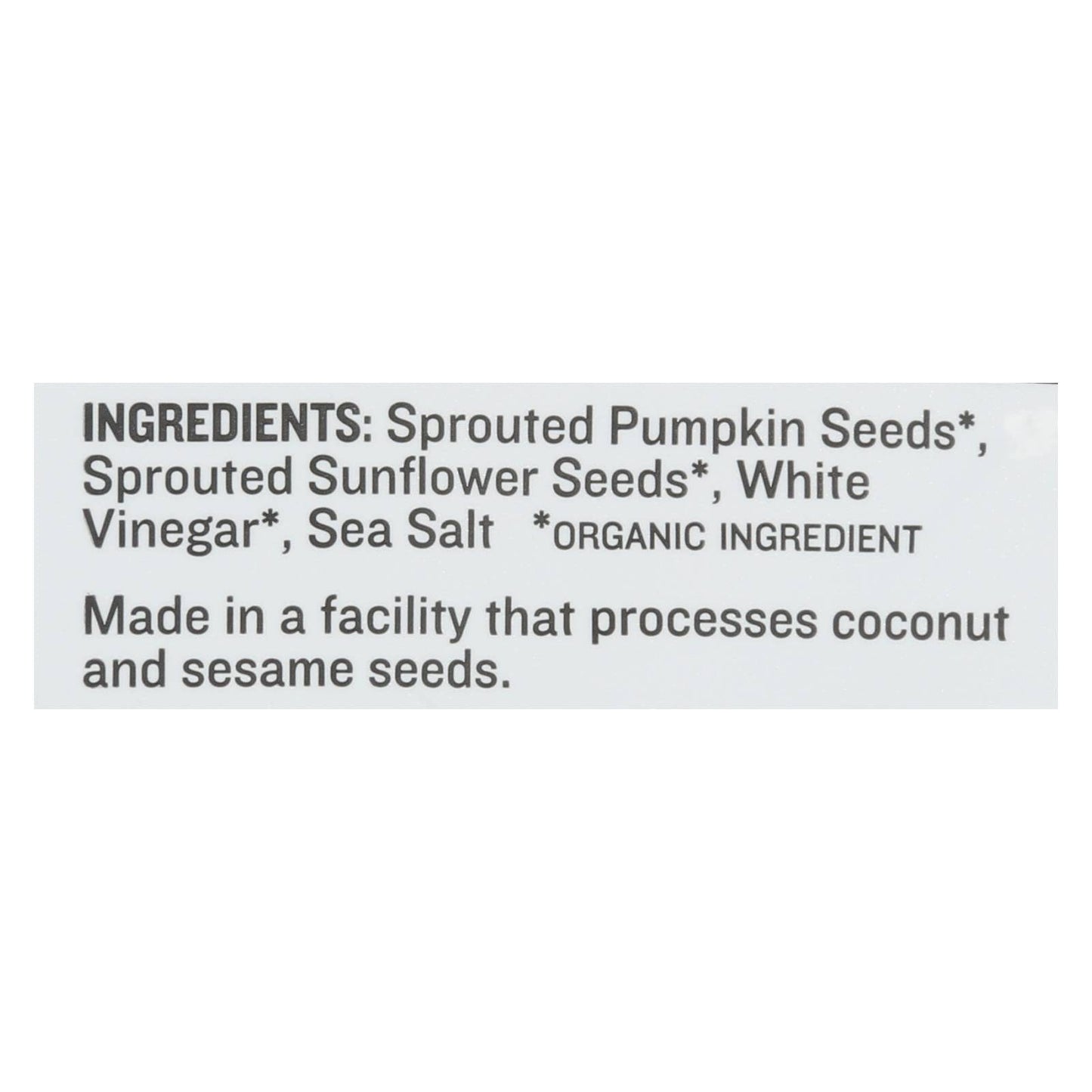 Go Raw - Snack Seed Sslt&vngr Sprt - Case Of 10 - 4 Oz | OnlyNaturals.us