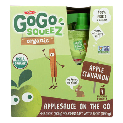 Buy Gogo Squeeze Applesauce - Apple Cinnamon - Case Of 12 - 3.2 Oz.  at OnlyNaturals.us