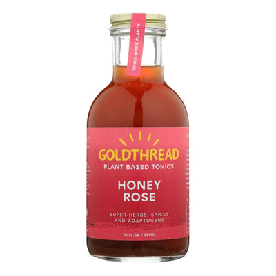 Goldthread Honey Rose Herbal Tonic  - Case Of 6 - 12 Fz | OnlyNaturals.us
