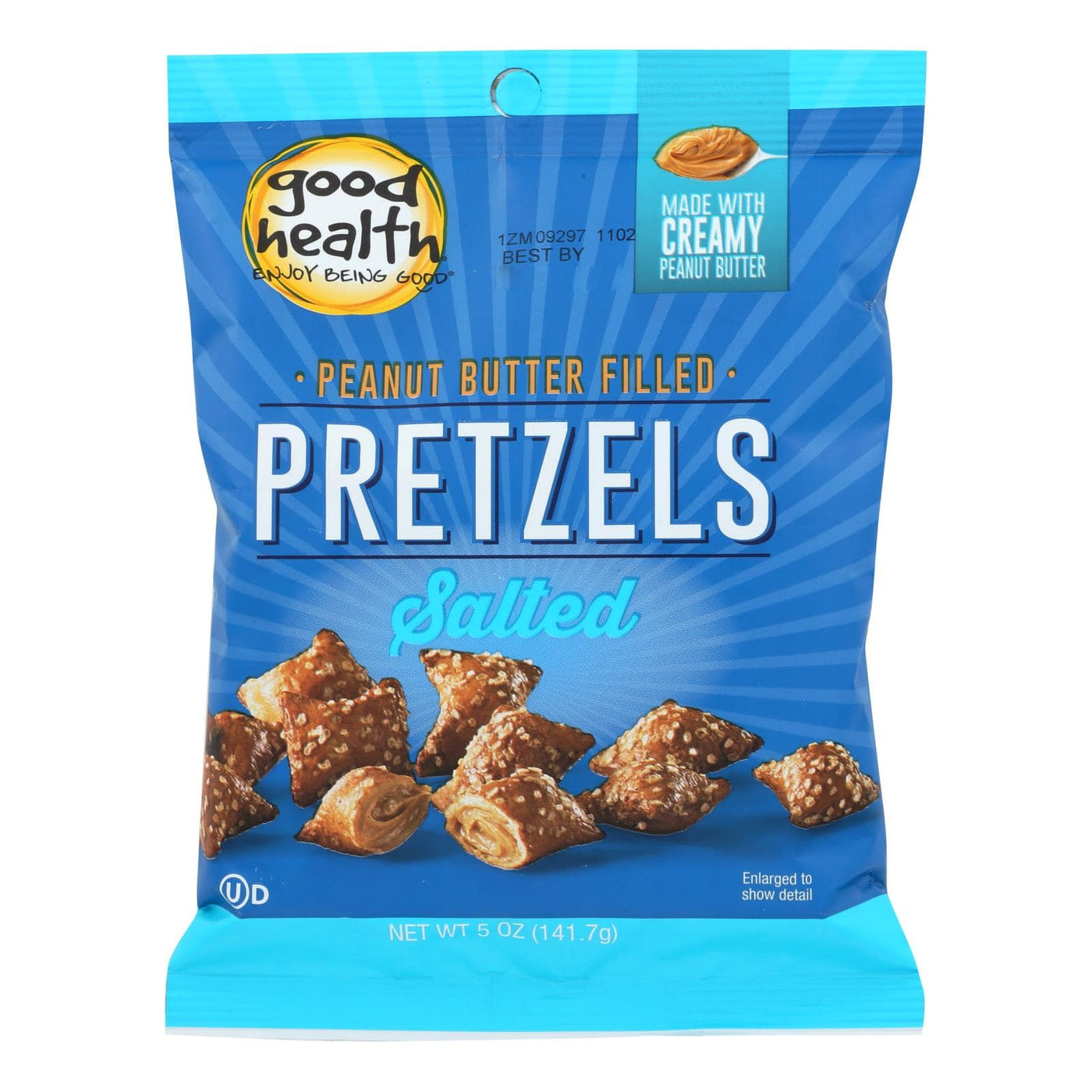Buy Good Health Butter Pretzels - Peanut Salted - Case Of 12 - 5 Oz.  at OnlyNaturals.us