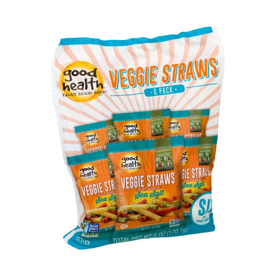 Good Health Veggie Straws - Sea Salt - Case Of 8 - 1 Oz. | OnlyNaturals.us
