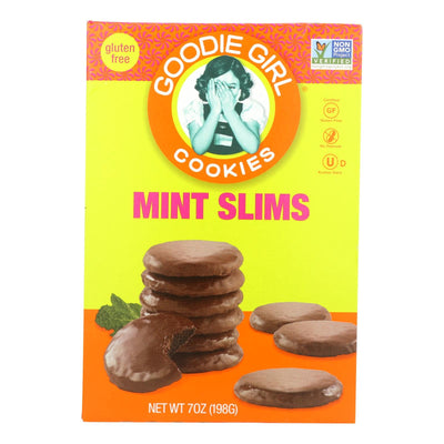 Goodie Girl Cookies Cookies - Mint Slims - Choclt - Case Of 6 - 7 Oz | OnlyNaturals.us
