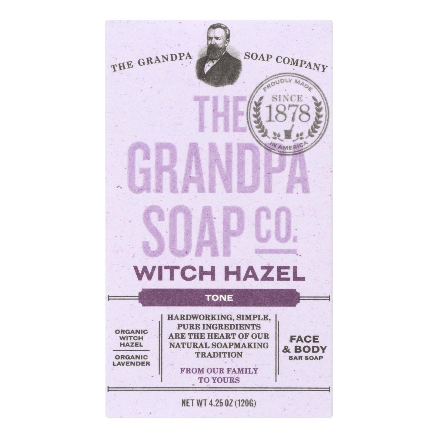 Buy Grandpa Soap Soap - Witch Hazel - 4.25 Oz  at OnlyNaturals.us