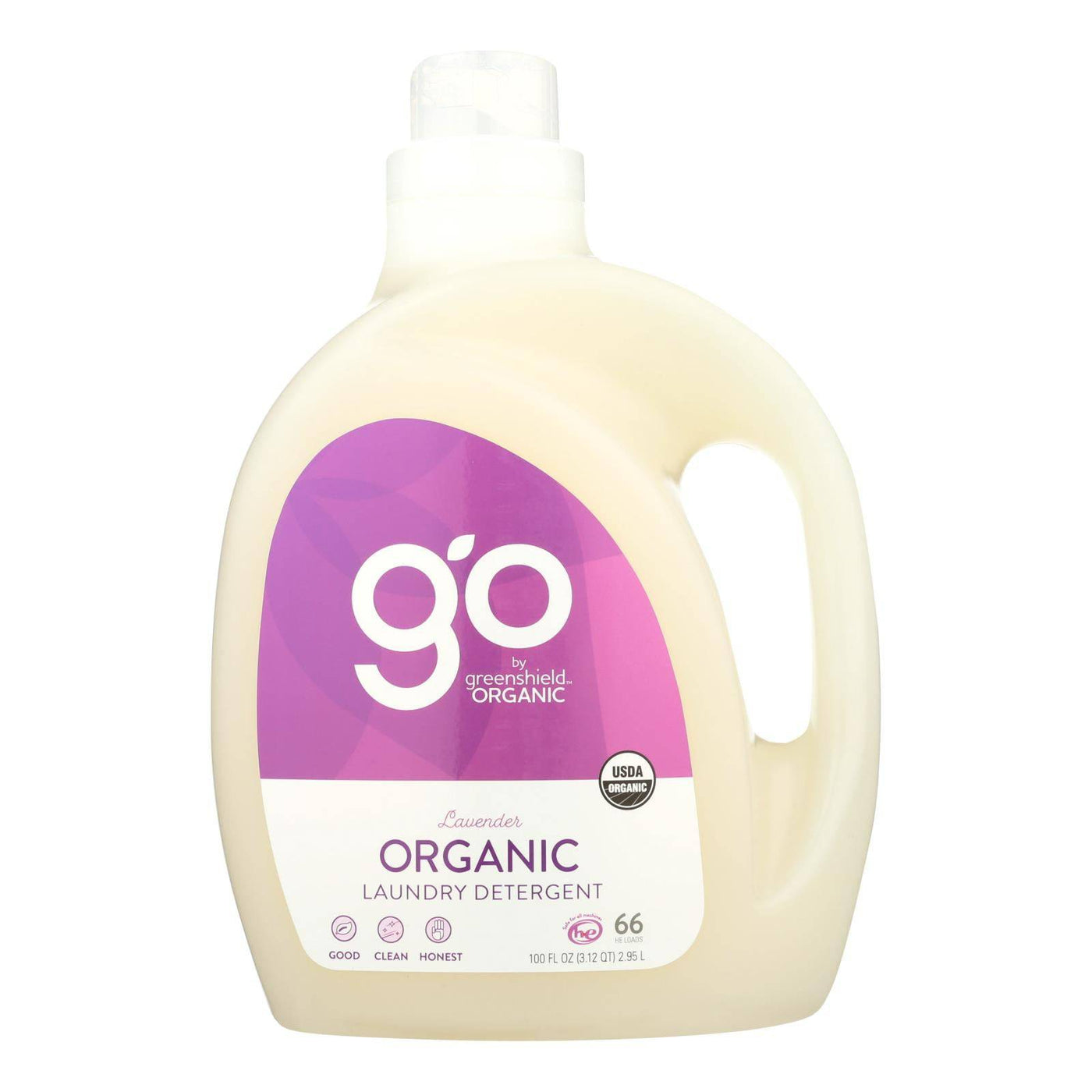 Buy Green Shield Organic Laundry Detergent - Lavender - Case Of 2 - 100 Fl Oz.  at OnlyNaturals.us