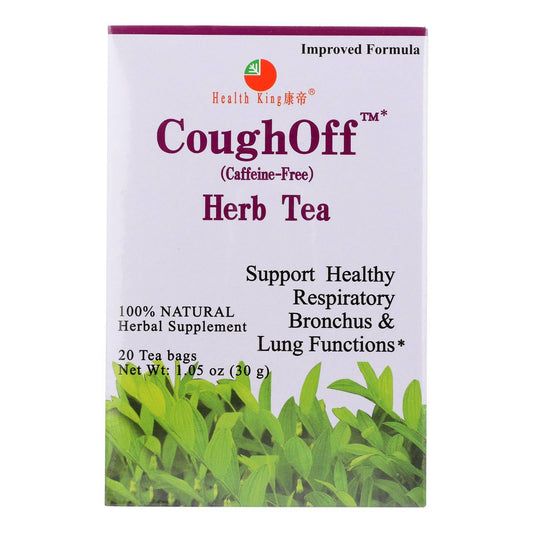 Buy Health King Cough-off Herb Tea - 20 Tea Bags  at OnlyNaturals.us