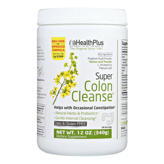 Health Plus - Super Colon Cleanse - 12 Oz | OnlyNaturals.us