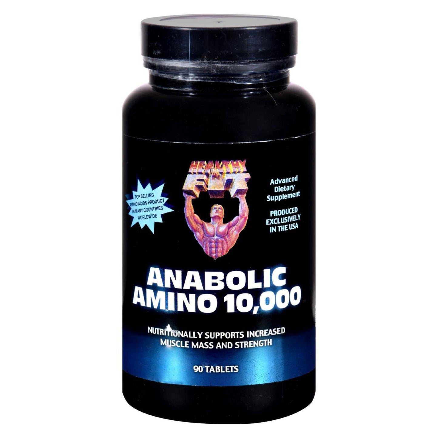 Healthy 'n Fit Anabolic Amino 10000 - 90 Tablets | OnlyNaturals.us