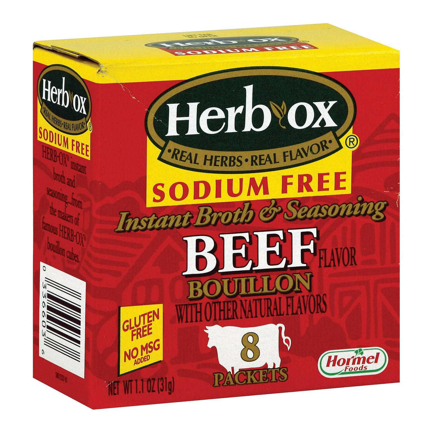 Buy Herb-ox Boullion - Beef - Low Sodium - Case Of 12 - 8 Count  at OnlyNaturals.us