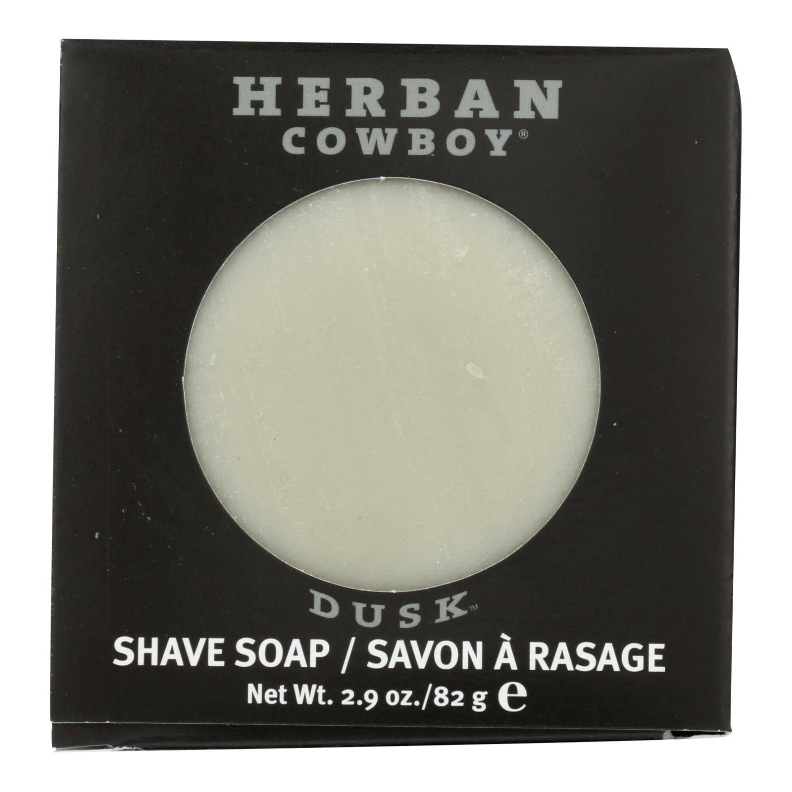 Herban Cowboy Natural Grooming Shaving Soap Dusk - 2.9 Oz | OnlyNaturals.us