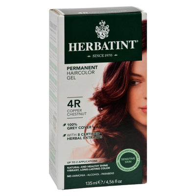 Buy Herbatint Permanent Herbal Haircolour Gel 4r Copper Chestnut - 135 Ml  at OnlyNaturals.us