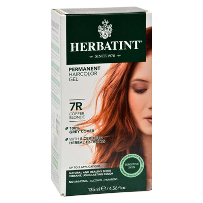 Buy Herbatint Permanent Herbal Haircolour Gel 7r Copper Blonde - 135 Ml  at OnlyNaturals.us