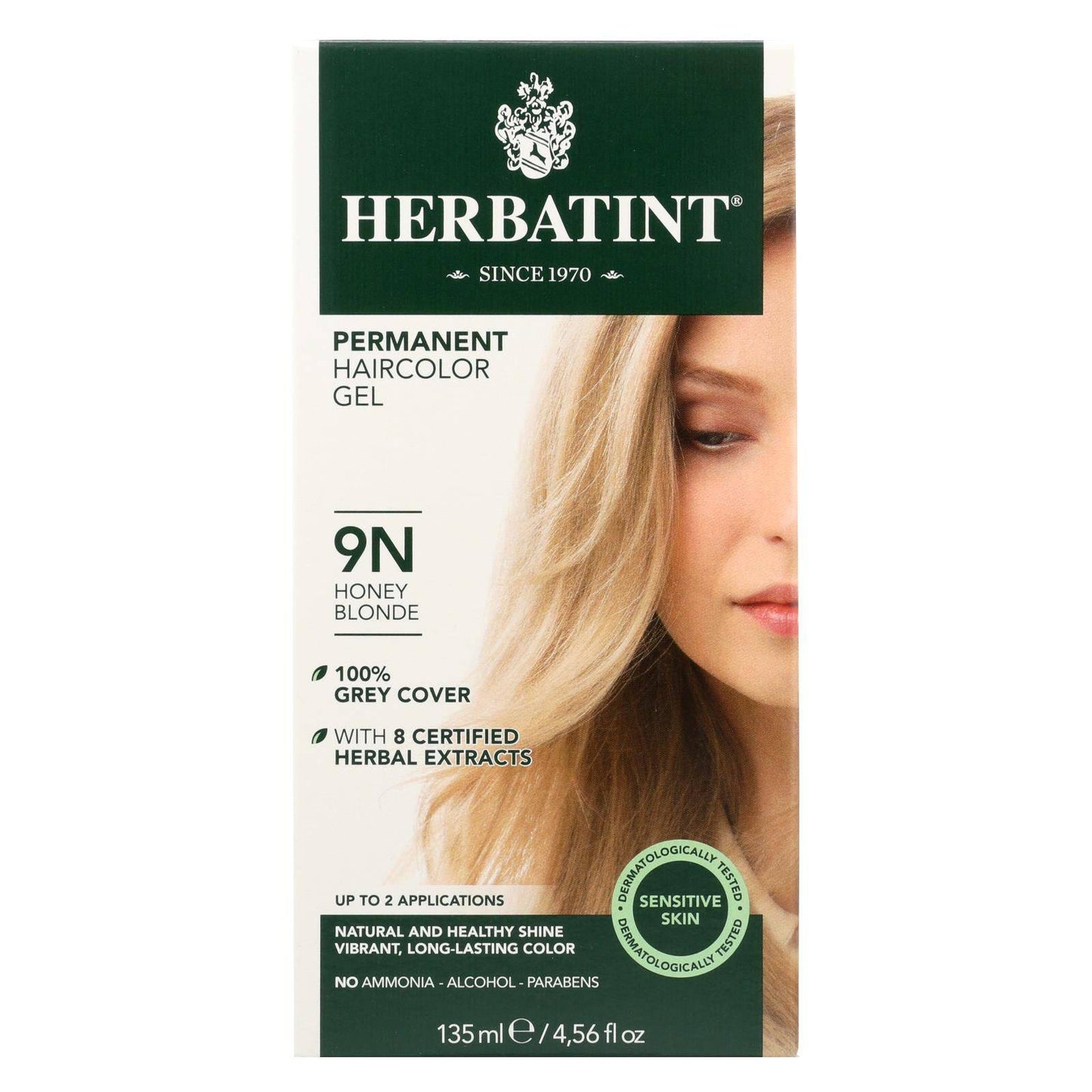 Buy Herbatint Permanent Herbal Haircolour Gel 9n Honey Blonde - 135 Ml  at OnlyNaturals.us