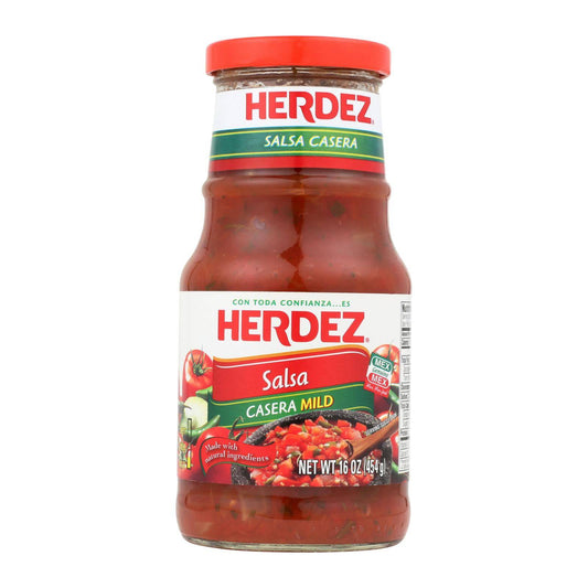 Herdez Salsa - Casera Medium - Case Of 12 - 16 Oz. | OnlyNaturals.us