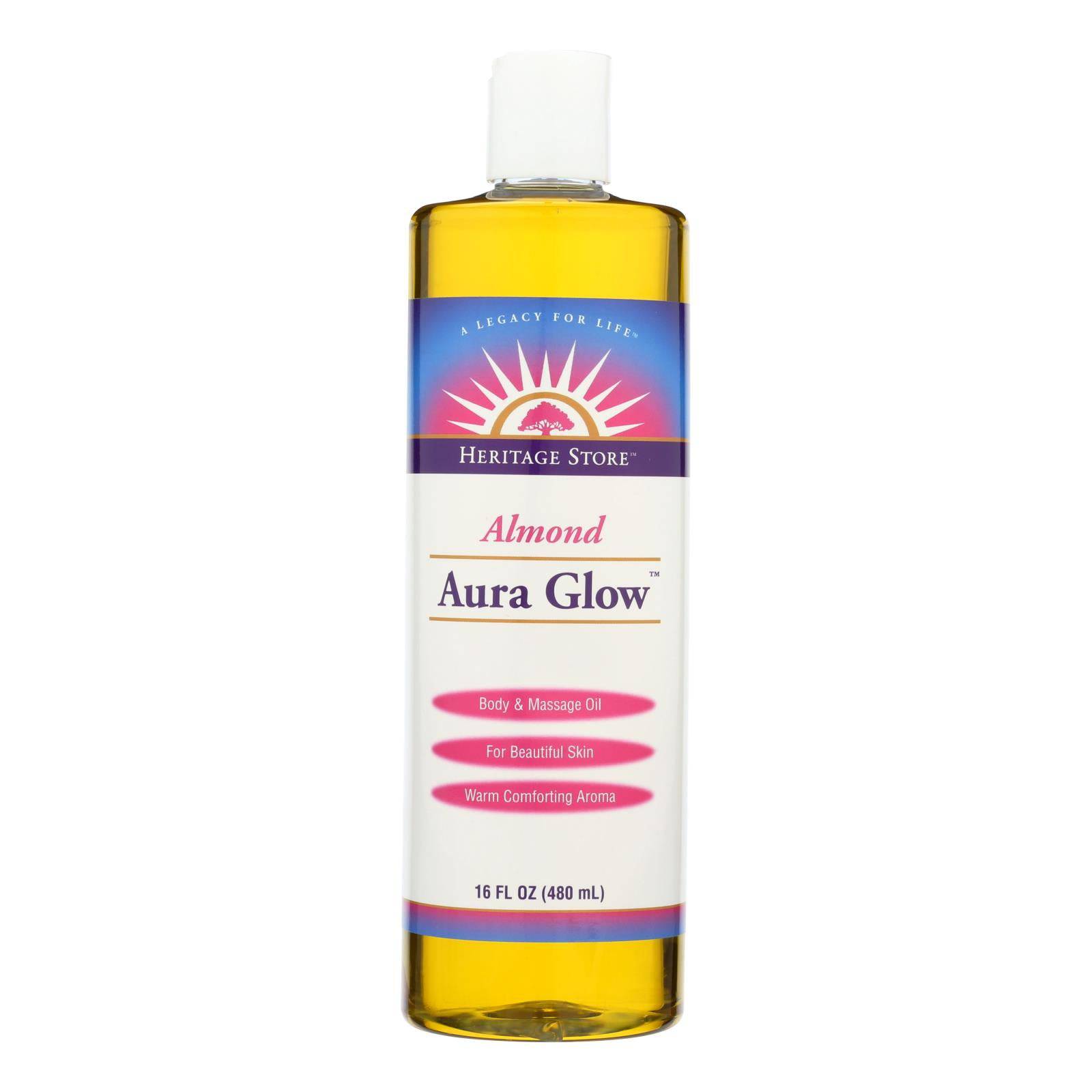 Buy Heritage Products Aura Glow Skin Lotion Almond - 16 Fl Oz  at OnlyNaturals.us