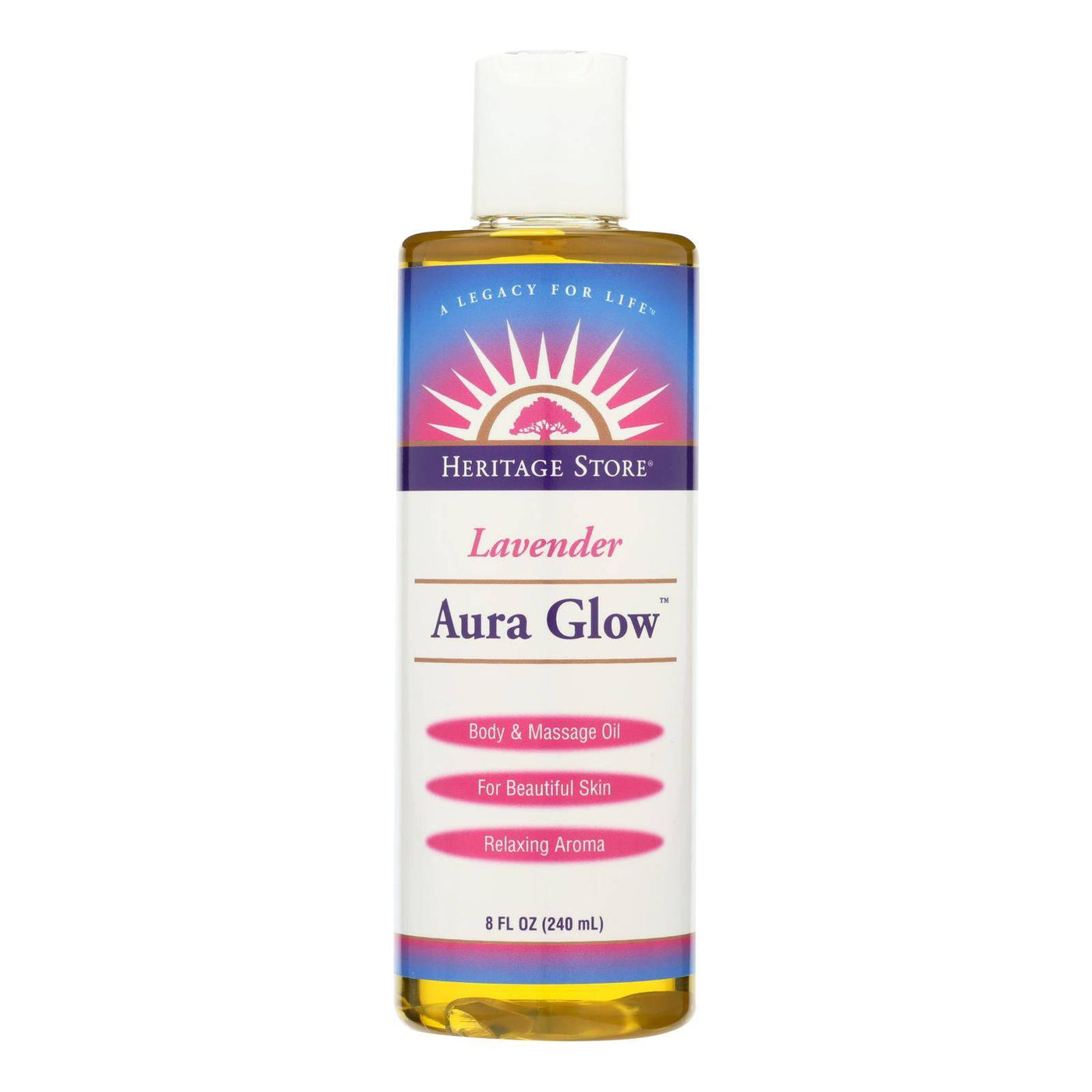 Buy Heritage Products Aura Glow Skin Lotion Lavender - 8 Fl Oz  at OnlyNaturals.us