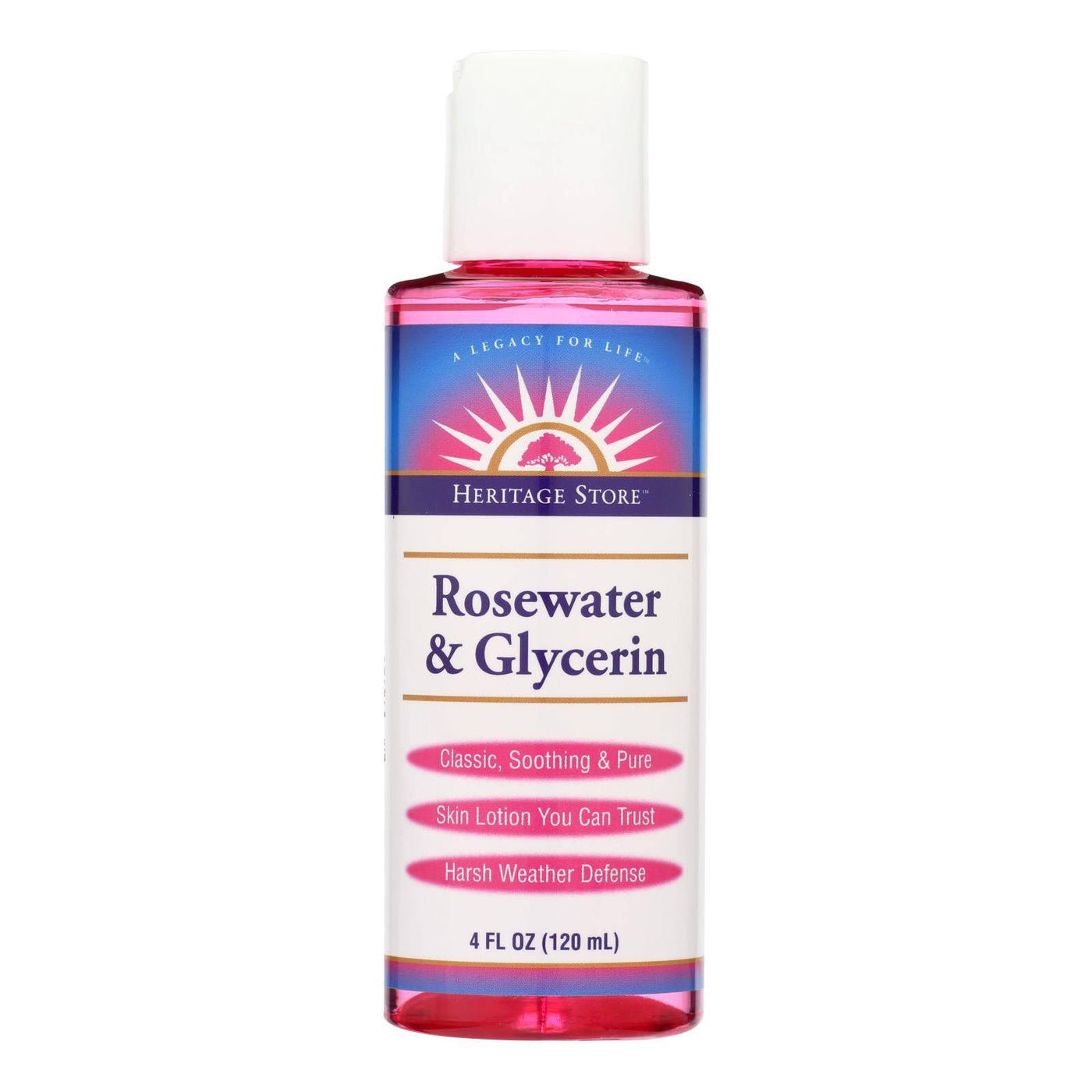 Buy Heritage Products Rosewater And Glycerin - 4 Fl Oz  at OnlyNaturals.us