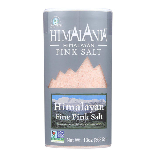 Himalania Fine Grain Himalayan Pink Salt Shaker - Case Of 6 - 13 Oz. | OnlyNaturals.us