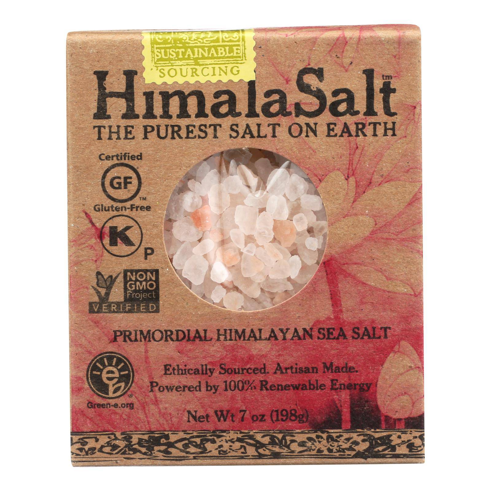 Himalasalt Refill Box - Coarse Grain - 7 Oz - Case Of 6 | OnlyNaturals.us