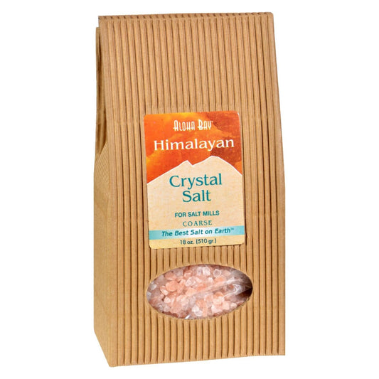 Himalayan Crystal Salt Coarse - 18 Oz | OnlyNaturals.us