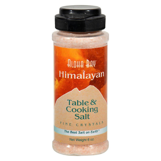 Himalayan Table And Cooking Salt Fine Crystals - 6 Oz | OnlyNaturals.us
