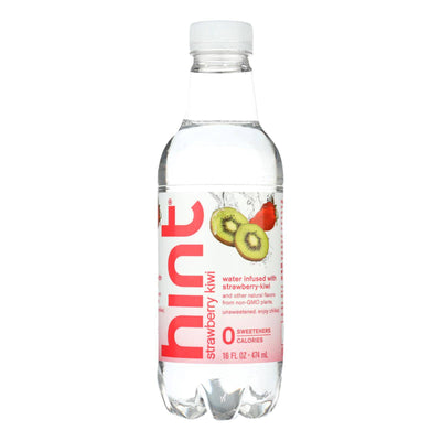 Buy Hint Fruit Water - Strawberry And Kiwi - Case Of 12 - 16 Fl Oz.  at OnlyNaturals.us