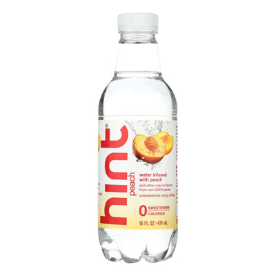 Buy Hint Peach Water - Peach - Case Of 12 - 16 Fl Oz.  at OnlyNaturals.us