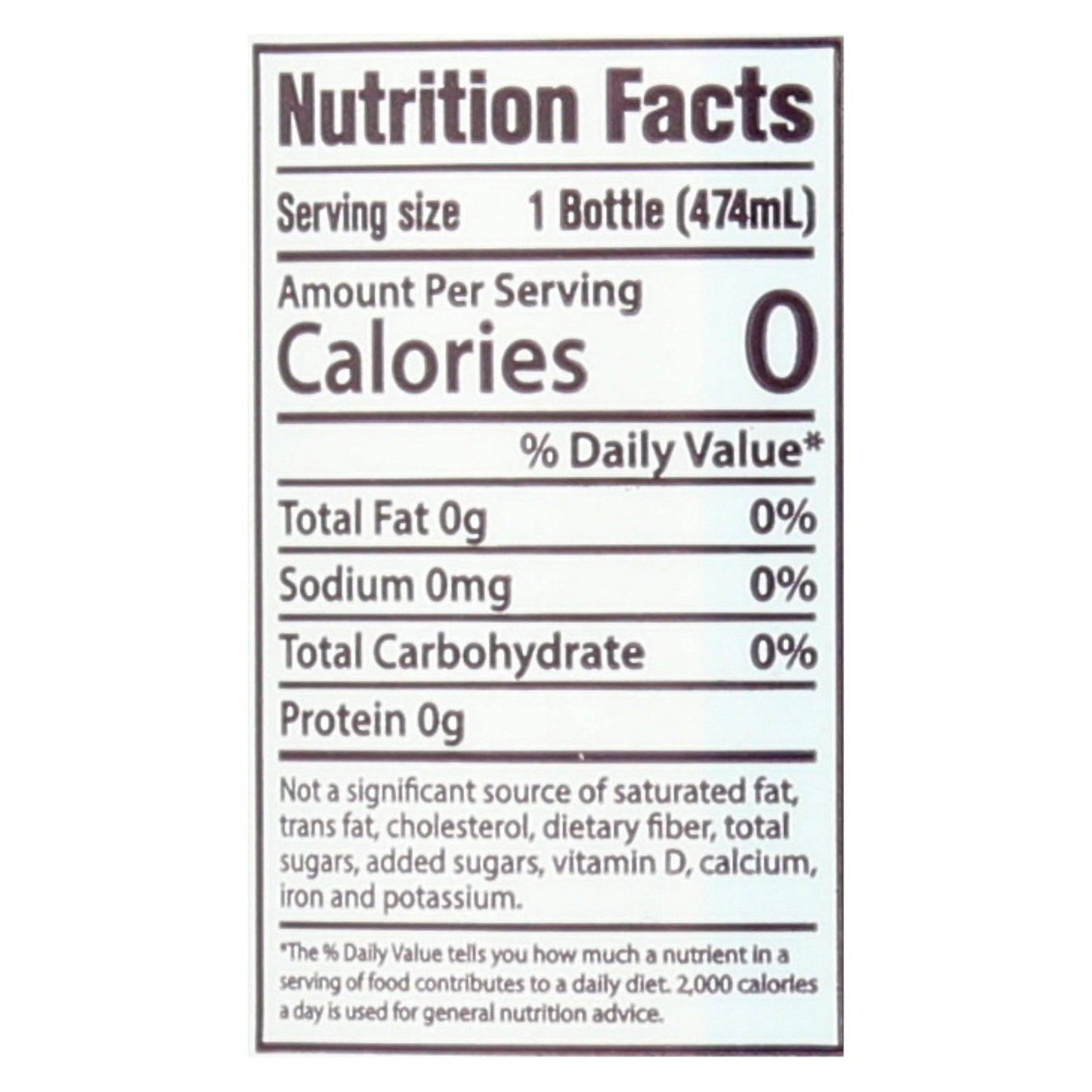 Buy Hint Blackberry Water - Blackberry - Case Of 12 - 16 Fl Oz.  at OnlyNaturals.us