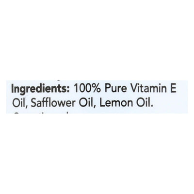 Buy Hobe Labs Naturals Vitamin E Oil - 2 Fl Oz  at OnlyNaturals.us