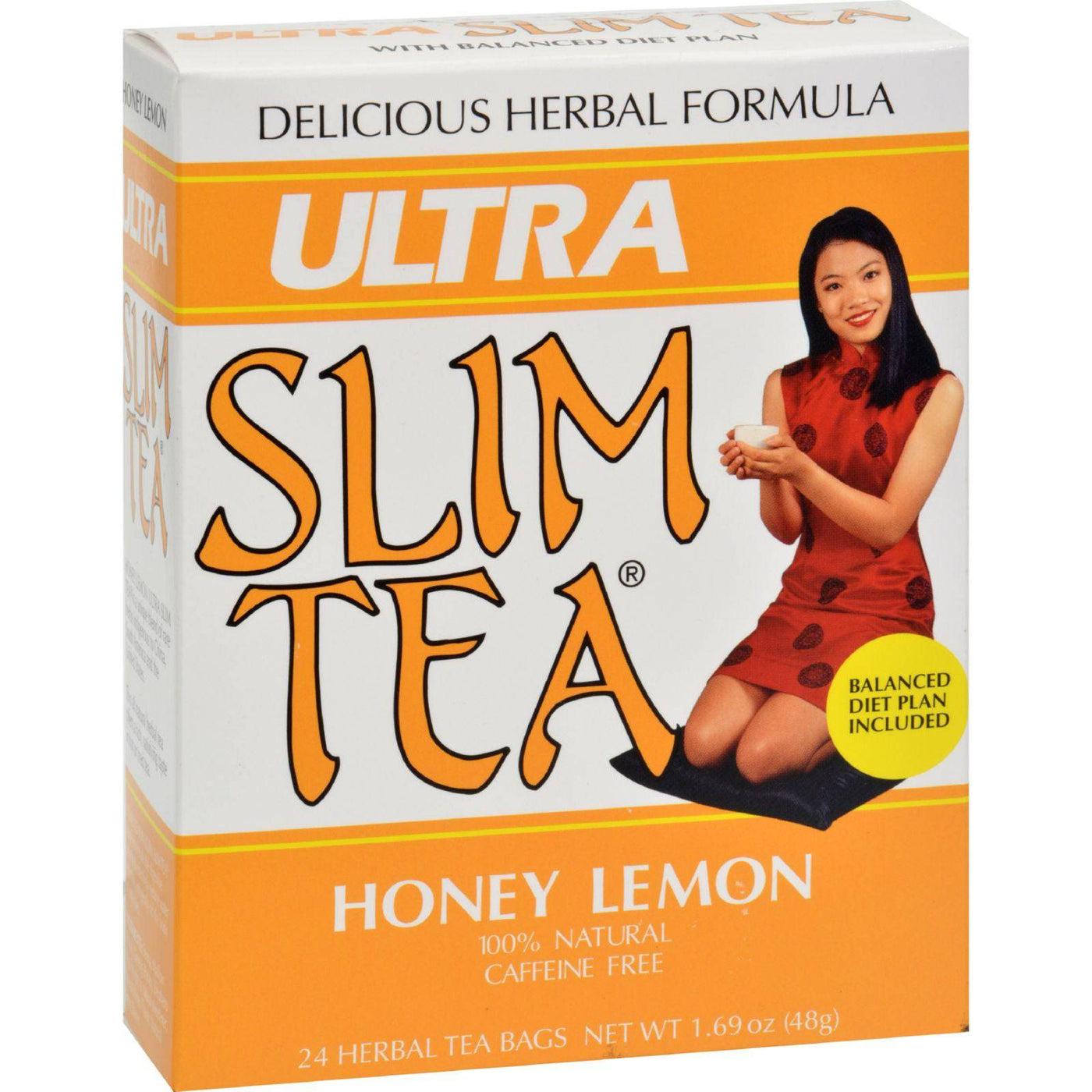 Buy Hobe Labs Ultra Slim Tea Honey Lemon - 24 Tea Bags  at OnlyNaturals.us