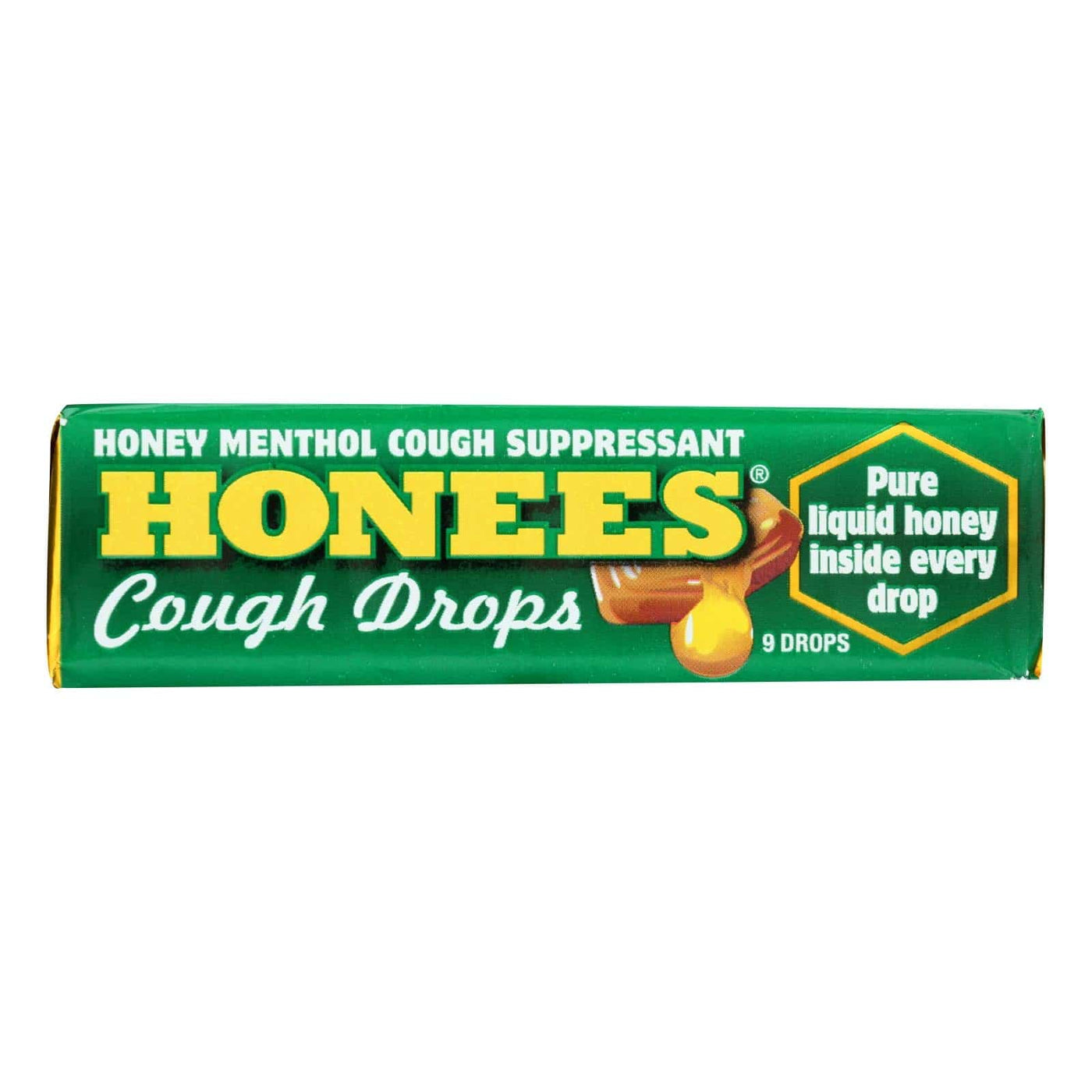Honees Cough Drops - Menthol - Case Of 24 - 9 Pack | OnlyNaturals.us