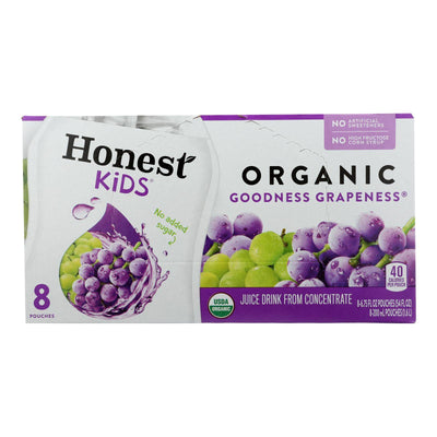 Buy Honest Kids Honest Kids Goodness Grapeness - Goodness Grapeness - Case Of 4 - 6.75 Fl Oz.  at OnlyNaturals.us