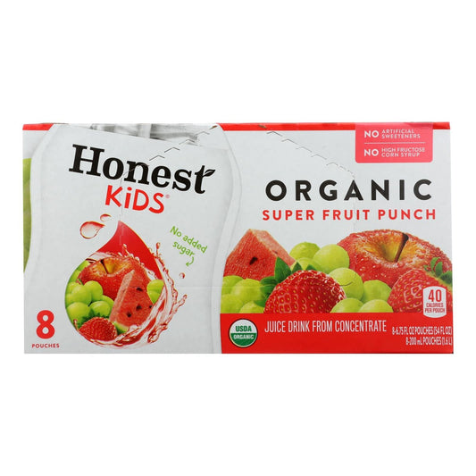 Buy Honest Kids Honest Kids Super Fruit Punch - Fruit Punch - Case Of 4 - 6.75 Fl Oz.  at OnlyNaturals.us