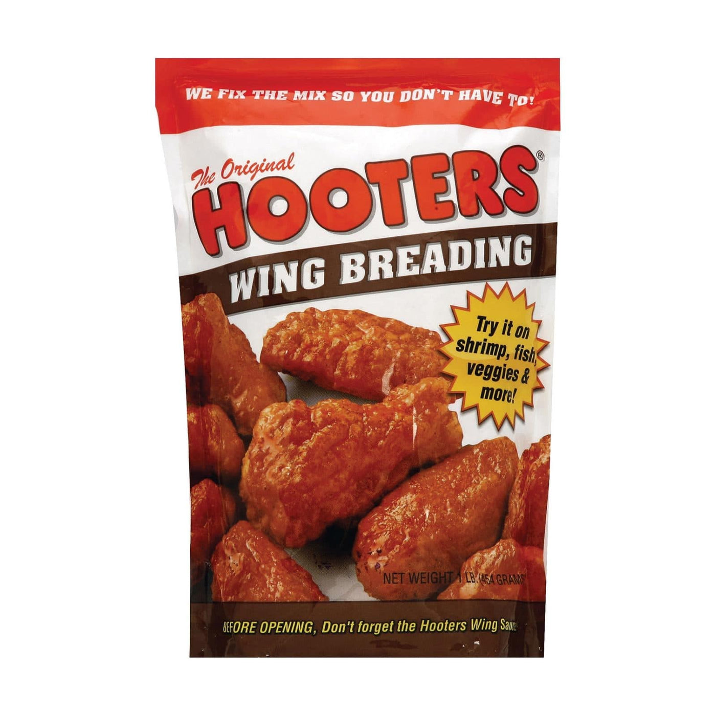 Hooters Mix - Breading - Case Of 6 - 1 Lb. | OnlyNaturals.us