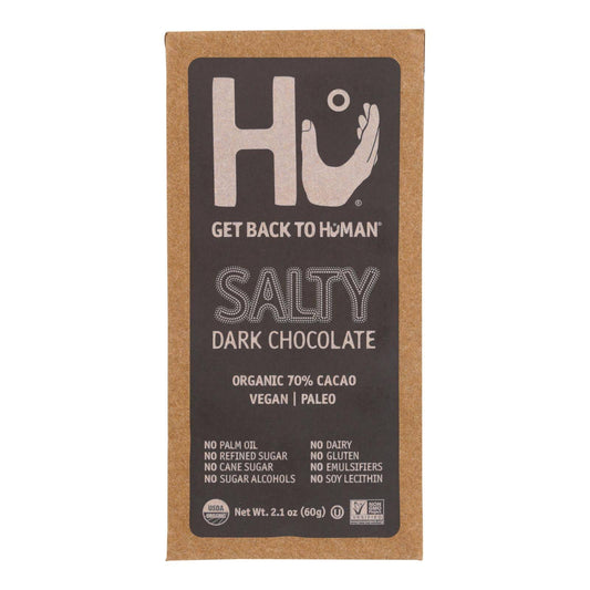 Hu - Dark Chocolate Bar Salty - Case Of 12-2.1 Oz | OnlyNaturals.us