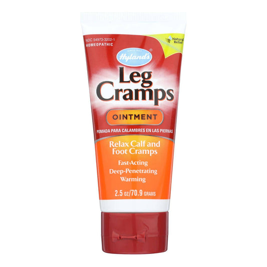 Hylands Homeopathic Leg Cramps - Ointment - 2.5 Oz | OnlyNaturals.us