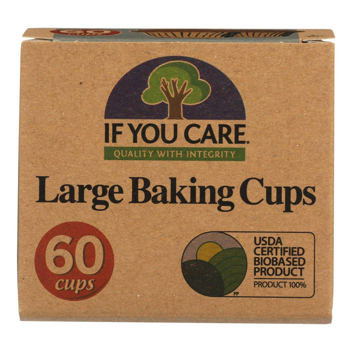 If You Care Baking Cups - Brown 2.5 Inch - Case Of 24 - 60 Count | OnlyNaturals.us