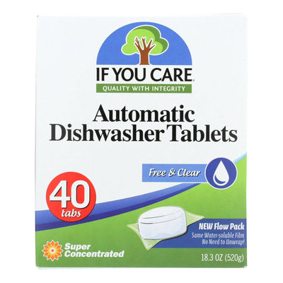 If You Care Automatic Dishwasher Tabs - 40 Count - Case Of 8 | OnlyNaturals.us