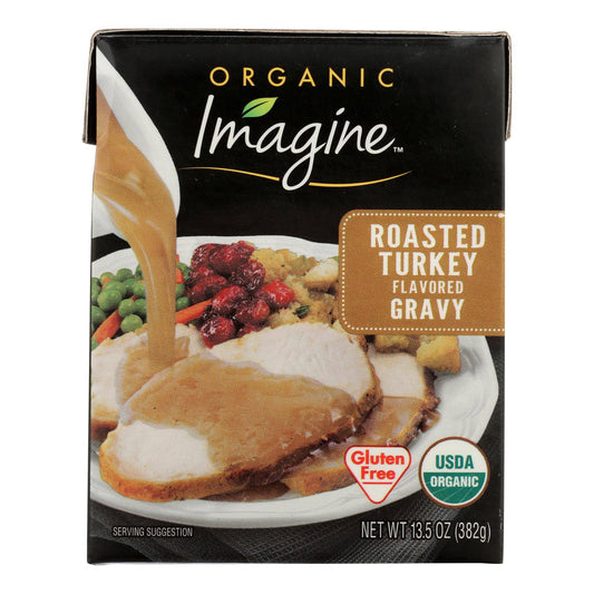 Buy Imagine Foods Organic Roasted Turkey Gravy  - Case Of 12 - 13.5 Fz  at OnlyNaturals.us