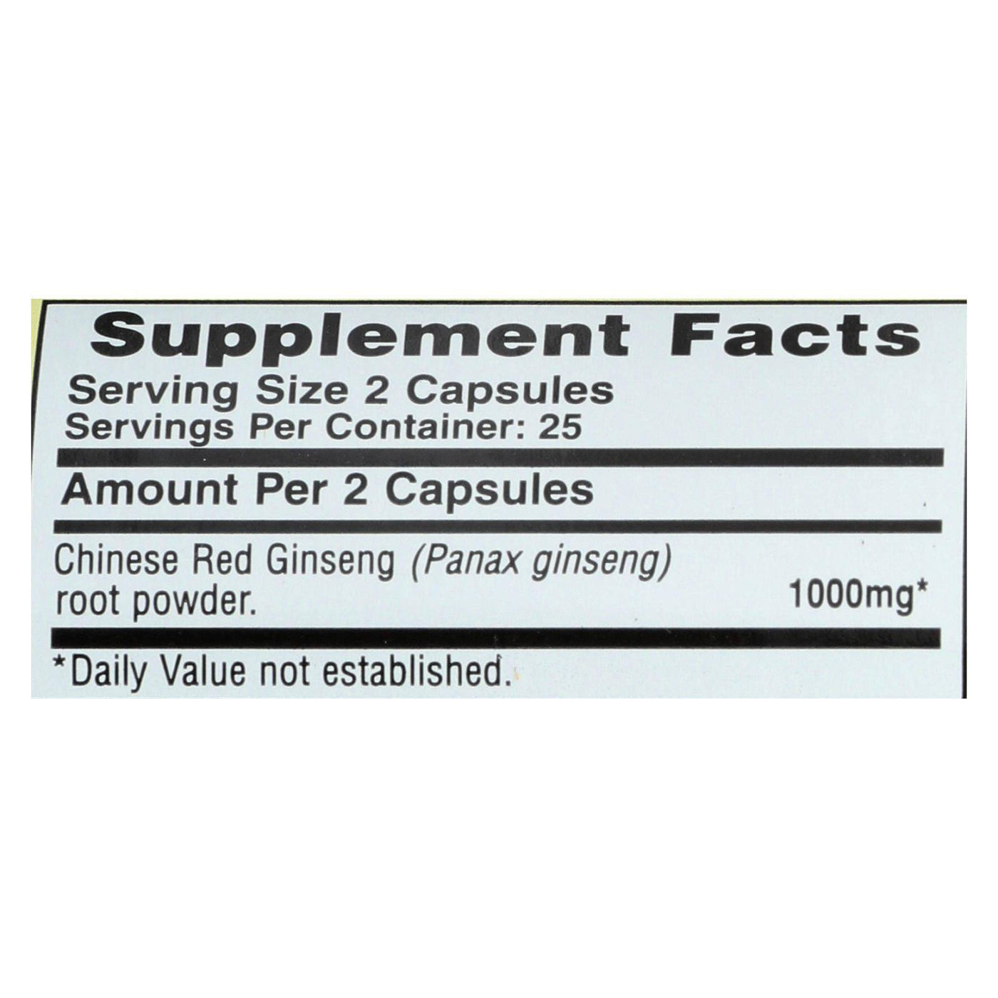 Imperial Elixir Chinese Red Ginseng - 500 Mg - 50 Capsules | OnlyNaturals.us
