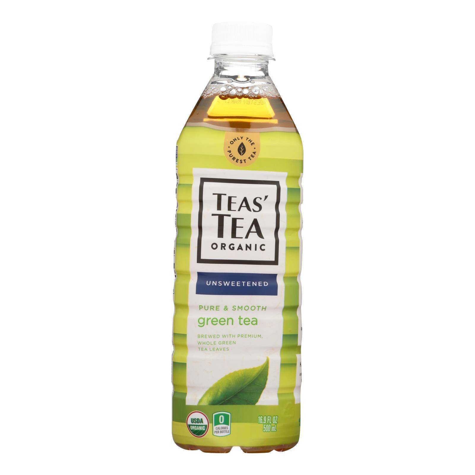Buy Itoen Organic Tea - Pure Green Bottle - Case Of 12 - 16.9 Fl Oz  at OnlyNaturals.us
