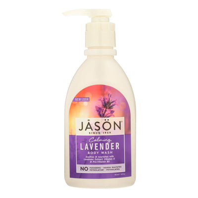 Jason Body Wash Pure Natural Calming Lavender - 30 Fl Oz | OnlyNaturals.us