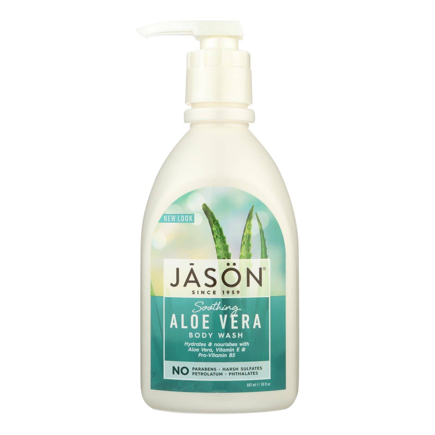 Buy Jason Body Wash Pure Natural Soothing Aloe Vera - 30 Fl Oz  at OnlyNaturals.us