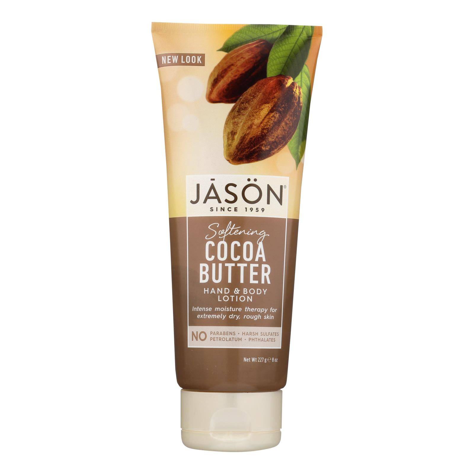 Jason Hand And Body Lotion Cocoa Butter - 8 Fl Oz | OnlyNaturals.us