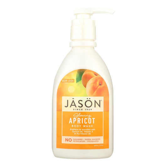 Buy Jason Satin Shower Body Wash Apricot - 30 Fl Oz  at OnlyNaturals.us