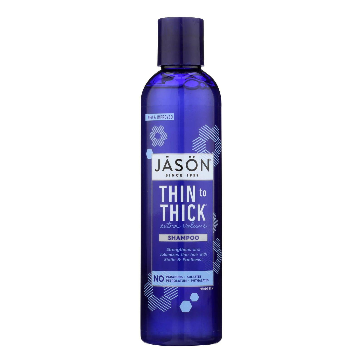 Jason Thin To Thick Extra Volume Shampoo - 8 Fl Oz | OnlyNaturals.us
