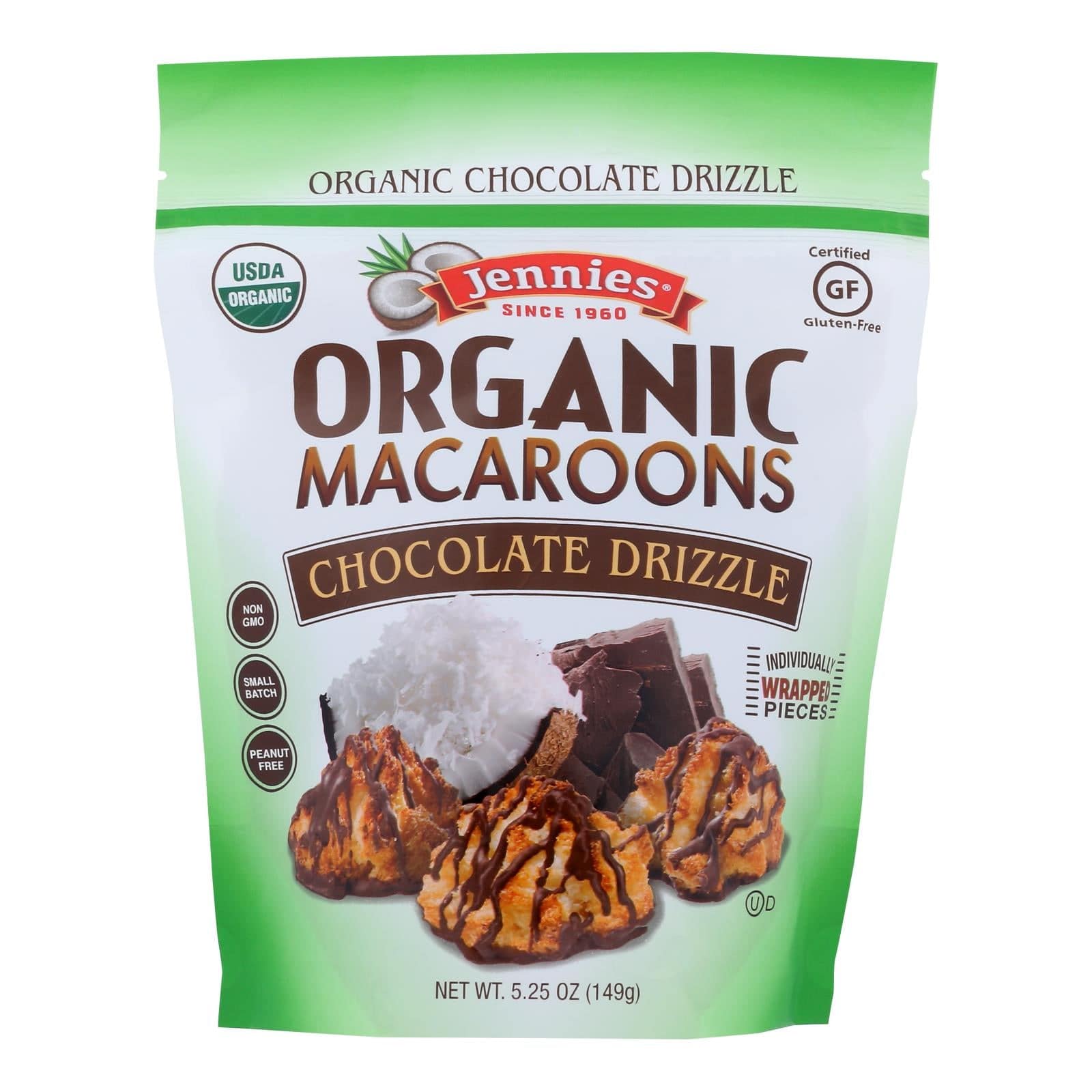 Jennies - Macaroon Chocolate Drizzle - Case Of 6 - 5.25 Oz | OnlyNaturals.us