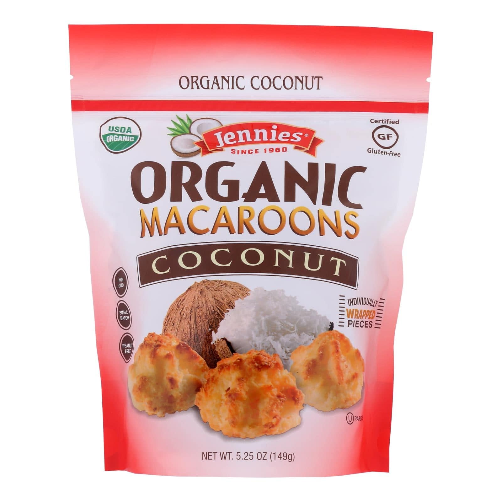 Jennies - Macaroon Coconut - Case Of 6 - 5.25 Oz | OnlyNaturals.us