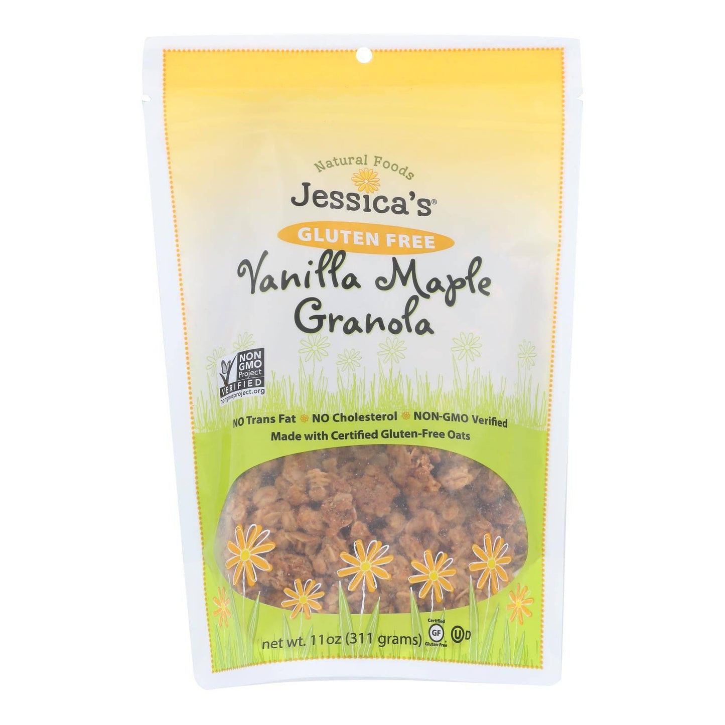 Jessica's Natural Foods Gluten Free Vanilla Maple Granola  - Case Of 12 - 11 Oz | OnlyNaturals.us