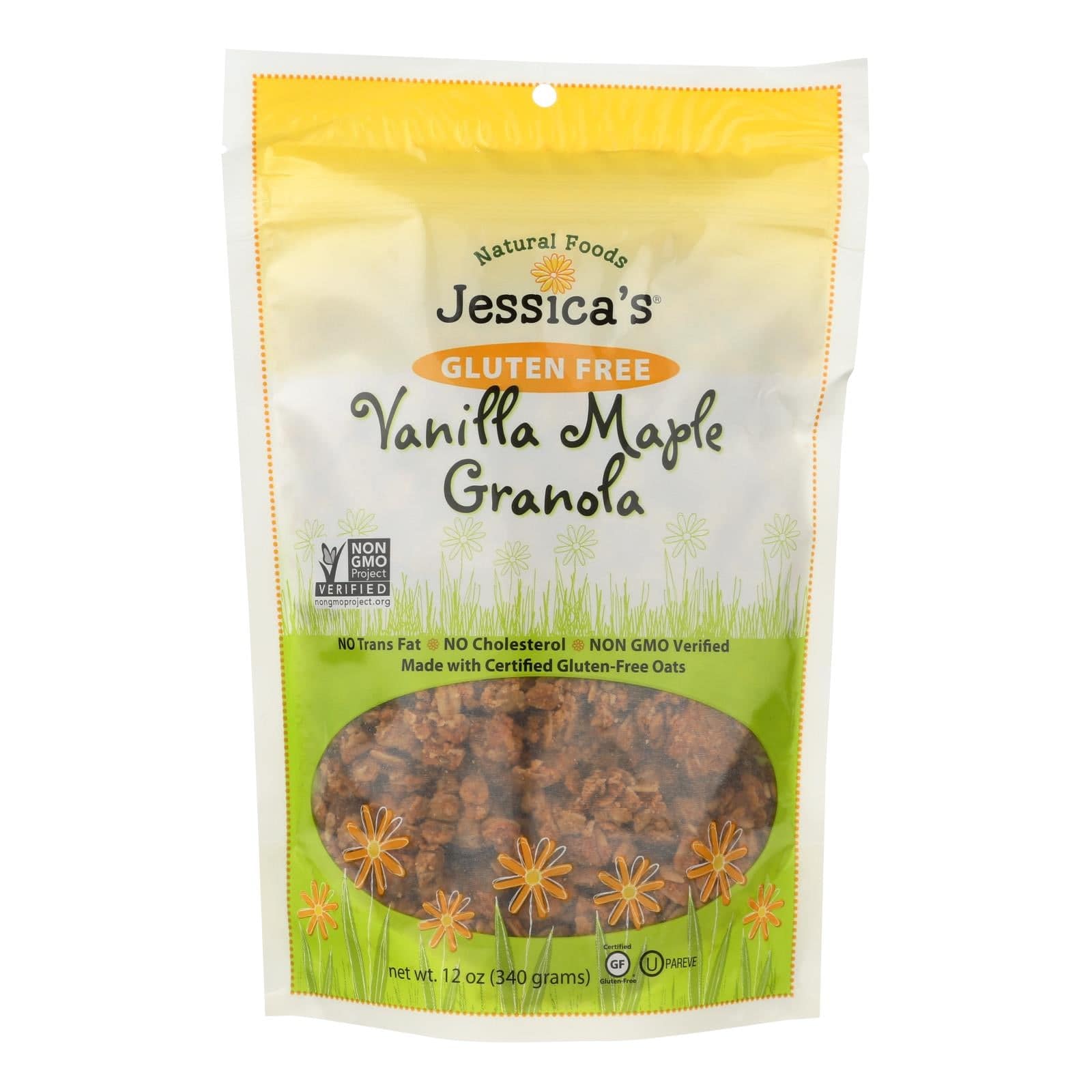 Jessica's Natural Foods Gluten Free Vanilla Maple Granola  - Case Of 12 - 11 Oz | OnlyNaturals.us